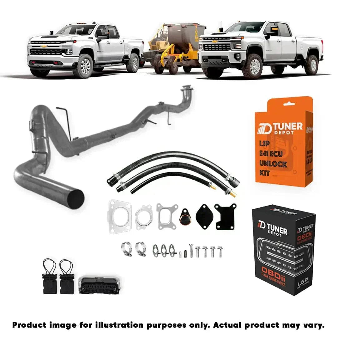 GM Duramax L5P – All-In-One DPF/DEF/EGR Delete Kit (2017-2023)